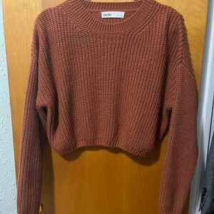 Elodie Women's Warm Copper Knit Sweater